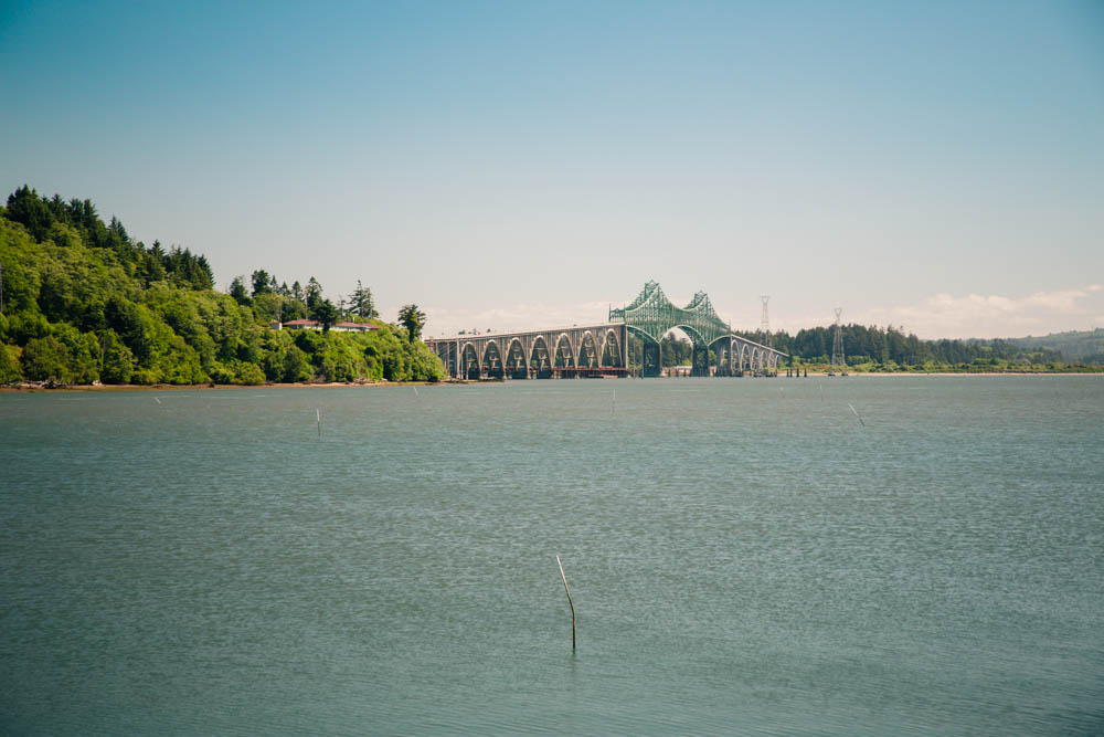 McCullough Bridge over Coos Bay at North Bend